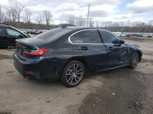 3MW5R7J58K8B01095 - 2019 BMW 330XI BLACK photo 3