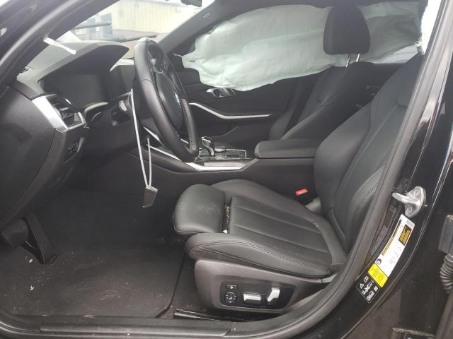 3MW5R7J58K8B01095 - 2019 BMW 330XI Negro foto 7