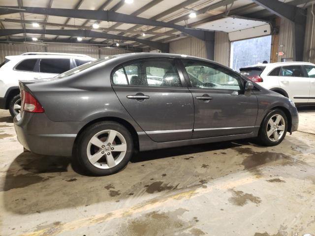 2HGFA16639H325535 - 2009 HONDA CIVIC LX-S Сұр фото 3