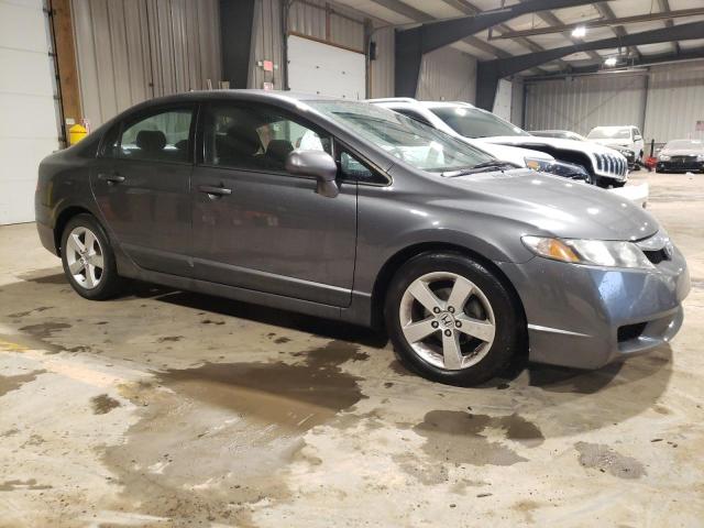 2HGFA16639H325535 - 2009 HONDA CIVIC LX-S Сұр фото 4