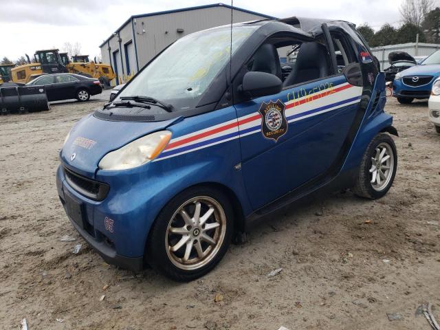 WMEEJ31X99K291617 - 2009 SMART FORTWO PURE BLUE photo 1