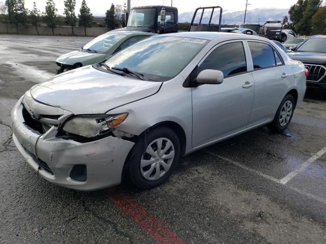 5YFBU4EE7DP163975 - 2013 TOYOTA COROLLA BASE SILVER photo 1