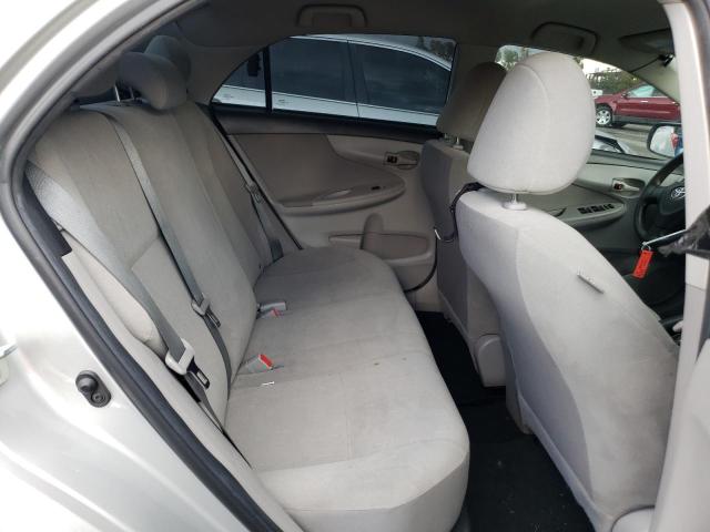 5YFBU4EE7DP163975 - 2013 TOYOTA COROLLA BASE SILVER photo 10