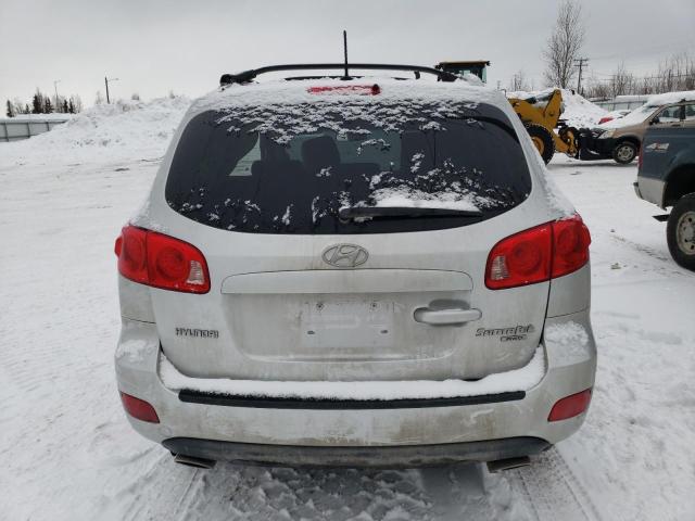 5NMSG73DX7H071759 - 2007 HYUNDAI SANTA FE GLS SILVER photo 6