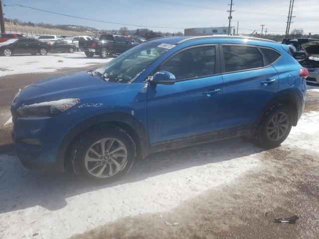 KM8J3CA29GU123713 - 2016 HYUNDAI TUCSON LIMITED BLUE photo 1