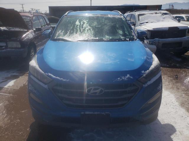 KM8J3CA29GU123713 - 2016 HYUNDAI TUCSON LIMITED BLUE photo 5