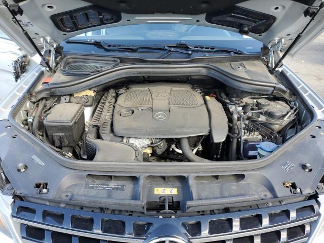 4JGDA5HB8FA591632 - 2015 MERCEDES-BENZ ML 350 4MATIC SILVER photo 11