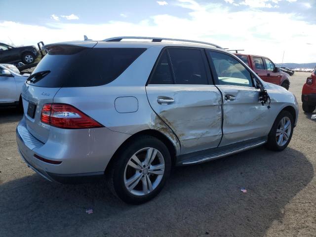 4JGDA5HB8FA591632 - 2015 MERCEDES-BENZ ML 350 4MATIC SILVER photo 3