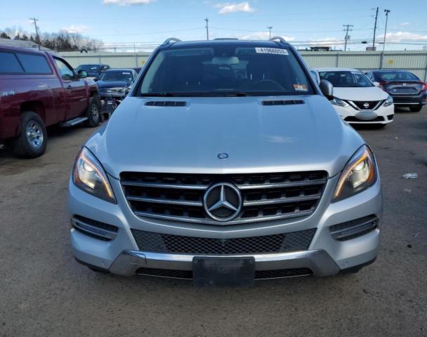 4JGDA5HB8FA591632 - 2015 MERCEDES-BENZ ML 350 4MATIC SILVER photo 5