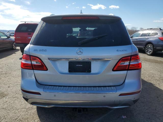 4JGDA5HB8FA591632 - 2015 MERCEDES-BENZ ML 350 4MATIC SILVER photo 6