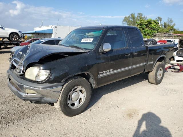 5TBRT34181S168771 - 2001 TOYOTA TUNDRA ACCESS CAB BLACK photo 1