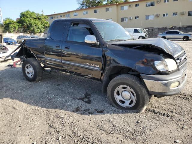 5TBRT34181S168771 - 2001 TOYOTA TUNDRA ACCESS CAB Սև լուսանկար 4