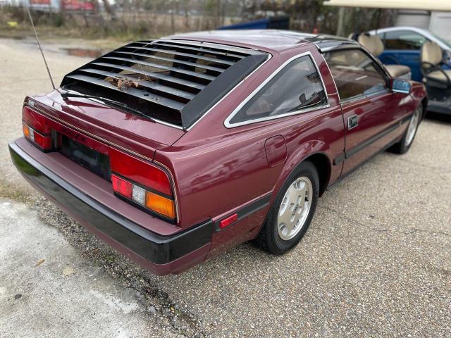 JN1HZ16S3FX051809 - 1985 NISSAN 300ZX 2+2 MAROON photo 4