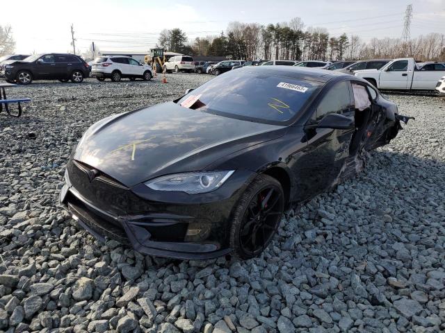 5YJSA1DP6DFP22034 - 2013 TESLA MODEL S Սև լուսանկար 1