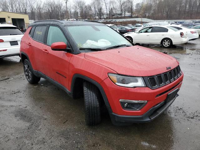 3C4NJDCB7KT792371 - 2019 JEEP COMPASS LIMITED RED photo 4