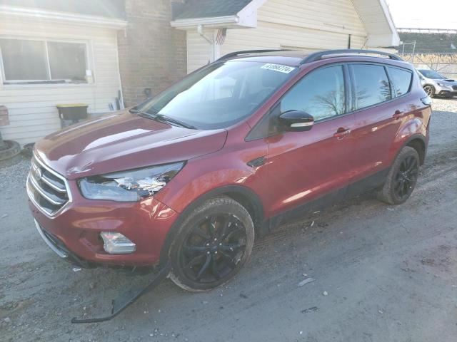 1FMCU9JD4HUE32260 - 2017 FORD ESCAPE TITANIUM RED photo 1