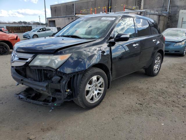 2HNYD283X8H501741 - 2008 ACURA MDX TECHNOLOGY BLACK photo 1