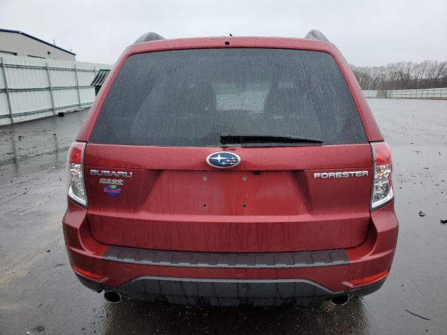 JF2SH64699H759359 - 2009 SUBARU FORESTER 2.5X LIMITED RED photo 6