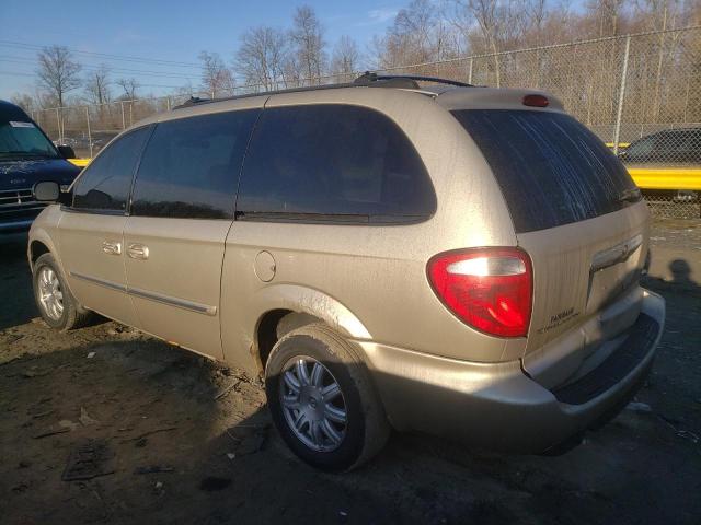 2C4GP54L95R535188 - 2005 CHRYSLER TOWN & COU TOURING ოქროსფერი ფოტო 2