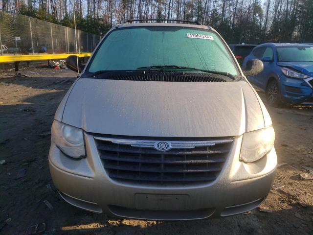 2C4GP54L95R535188 - 2005 CHRYSLER TOWN & COU TOURING ოქროსფერი ფოტო 5