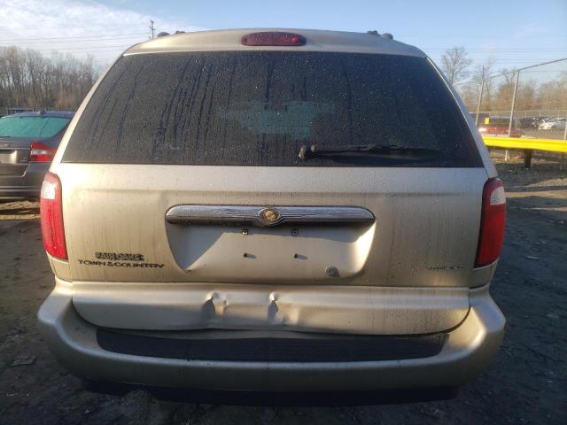 2C4GP54L95R535188 - 2005 CHRYSLER TOWN & COU TOURING ოქროსფერი ფოტო 6