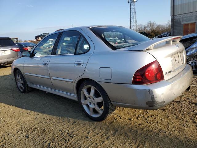 3N1AB51AX6L510454 - 2006 NISSAN SENTRA SE-R SPEC V SILVER photo 2