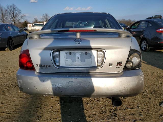 3N1AB51AX6L510454 - 2006 NISSAN SENTRA SE-R SPEC V SILVER photo 6