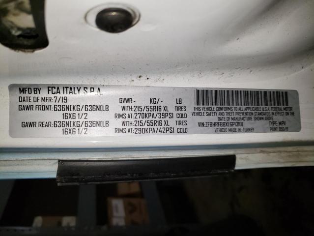 ZFBHRFBBXL6P13101 - 2020 RAM PROMASTER SLT 蓝色 照片 13