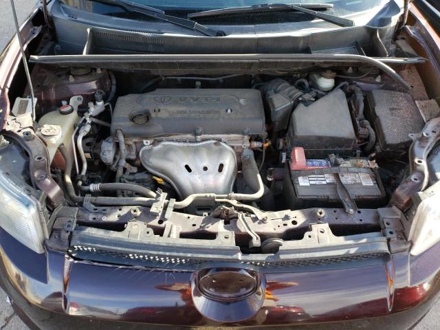 JTLZE4FEXEJ062448 - 2014 TOYOTA SCION XB BURGUNDY photo 11