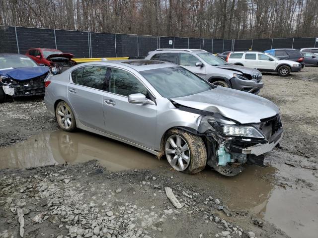 JH4KC1F34EC002457 - 2014 ACURA RLX SILVER photo 4