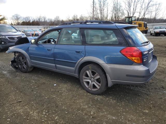 4S4BP86C674312519 - 2007 SUBARU LEGACY OUTBACK 3.0R LL BEAN BLUE photo 2