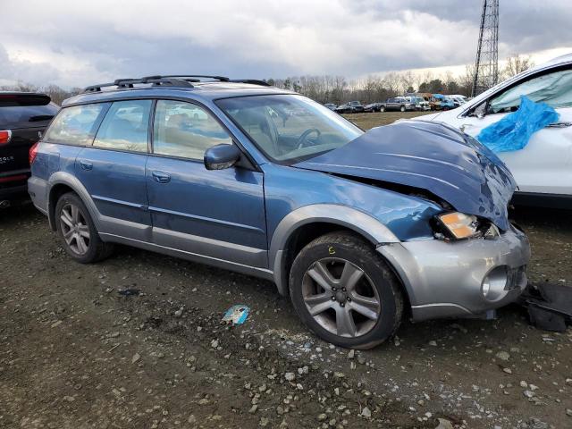 4S4BP86C674312519 - 2007 SUBARU LEGACY OUTBACK 3.0R LL BEAN BLUE photo 4