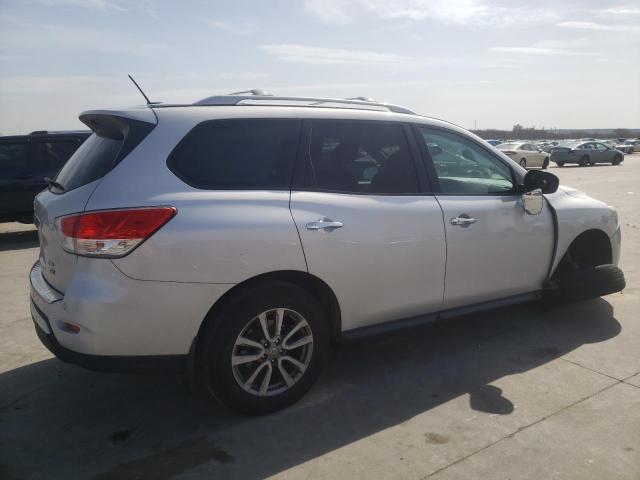 5N1AR2MM0FC698616 - 2015 NISSAN PATHFINDER S SILVER photo 3