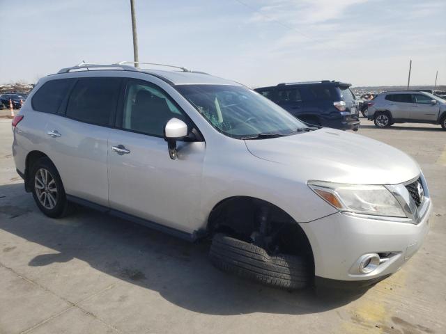 5N1AR2MM0FC698616 - 2015 NISSAN PATHFINDER S SILVER photo 4
