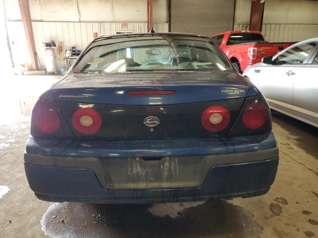 2G1WF52E659140946 - 2005 CHEVROLET IMPALA BLUE photo 6