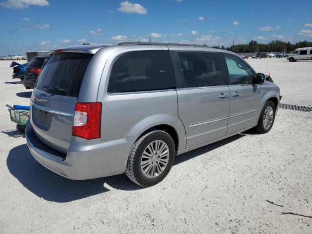 2C4RC1CG0ER377132 - 2014 CHRYSLER TOWN & COU TOURING L GRAY photo 3