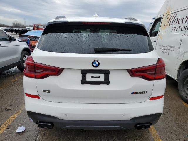 5UXTY9C01M9G46558 - 2021 BMW X3 XDRIVEM40I WHITE photo 6