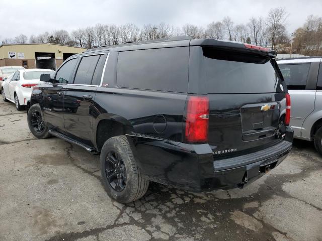 1GNSKHKC2HR237032 - 2017 CHEVROLET SUBURBAN K1500 LT BLACK photo 2