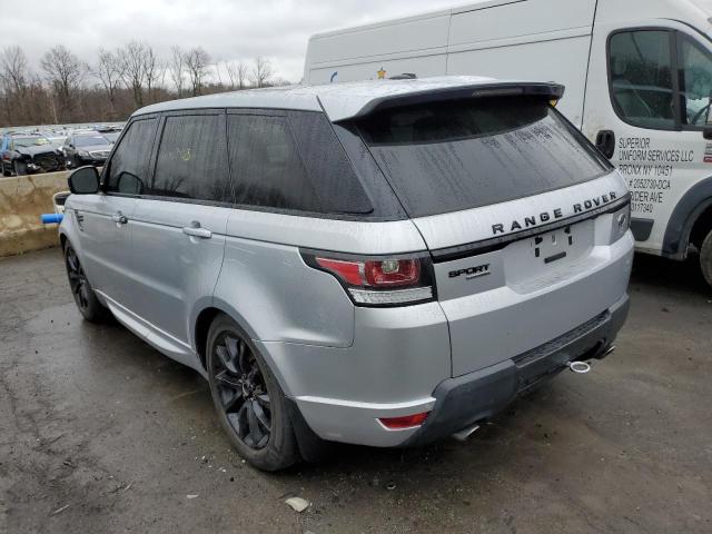 SALWR2VFXFA605034 - 2015 LAND ROVER RANGE ROVE HSE SILVER photo 2
