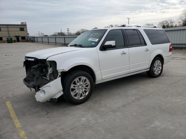 1FMJK1K53BEF57743 - 2011 FORD EXPEDITION EL LIMITED WHITE photo 1