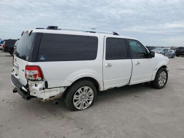 1FMJK1K53BEF57743 - 2011 FORD EXPEDITION EL LIMITED WHITE photo 3