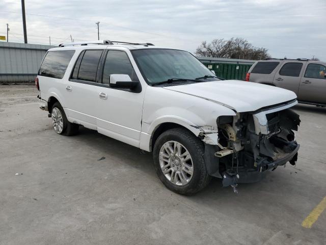 1FMJK1K53BEF57743 - 2011 FORD EXPEDITION EL LIMITED WHITE photo 4