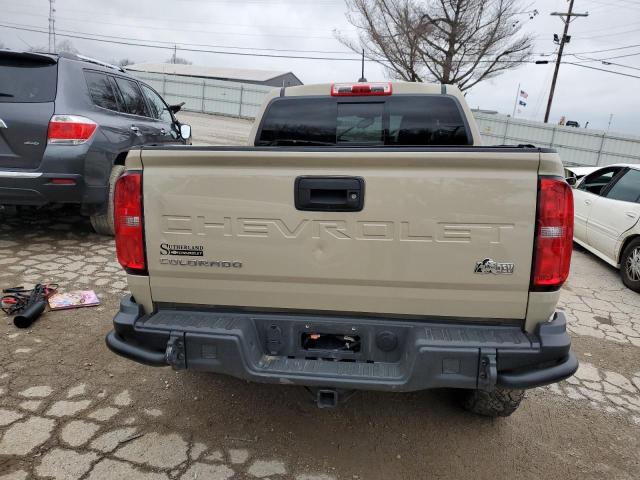 1GCGTEEN1N1165404 - 2022 CHEVROLET COLORADO ZR2 TAN photo 6