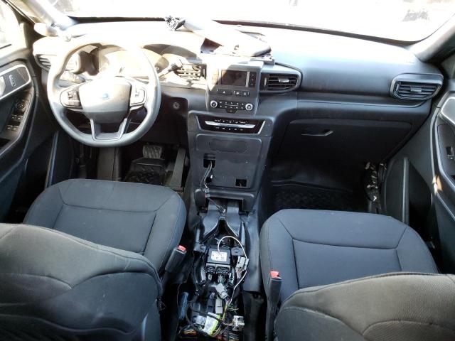 1FM5K8AW7LGC83764 - 2020 FORD EXPLORER POLICE INTERCEPTOR GRAY photo 8