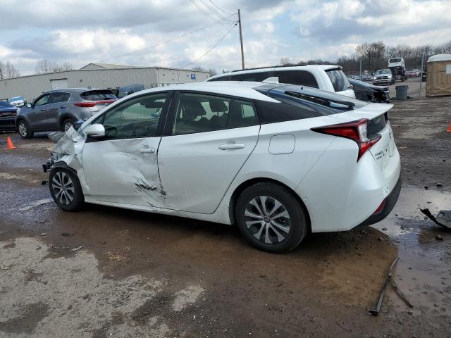 JTDL9MFU0N3037463 - 2022 TOYOTA PRIUS LE WHITE photo 2