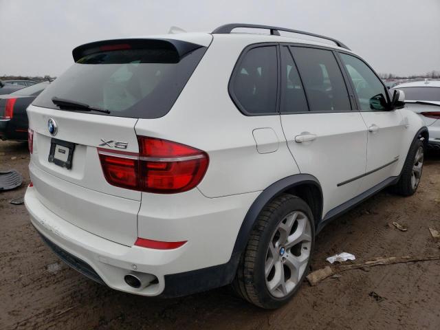 5UXZW0C58D0B95947 - 2013 BMW X5 XDRIVE35D WHITE photo 3