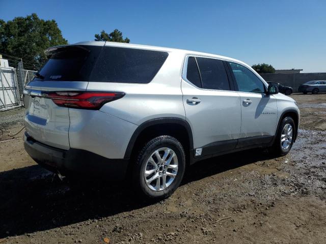 1GNERFKW7NJ163138 - 2022 CHEVROLET TRAVERSE LS SILVER photo 3