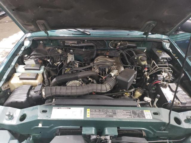 4F4YR16U31TM23462 - 2001 MAZDA B3000 CAB PLUS GREEN photo 11