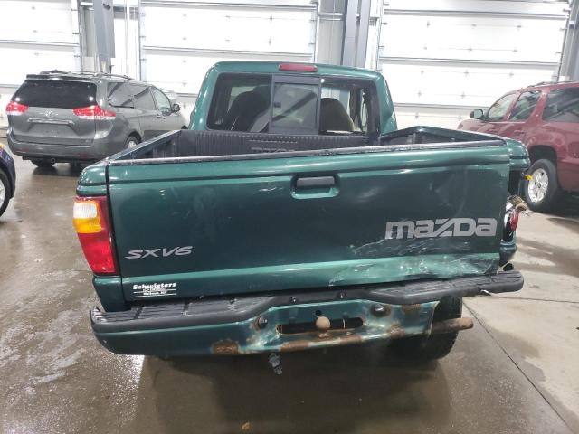 4F4YR16U31TM23462 - 2001 MAZDA B3000 CAB PLUS GREEN photo 6