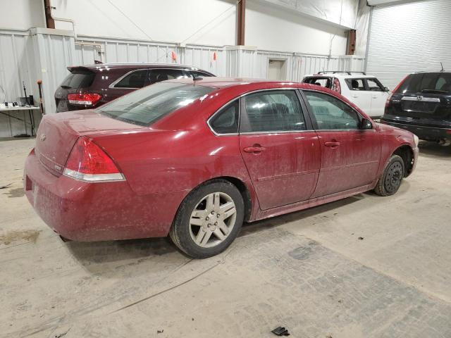 2G1WB5E38F1122048 - 2015 CHEVROLET IMPALA LIM LT RED photo 3